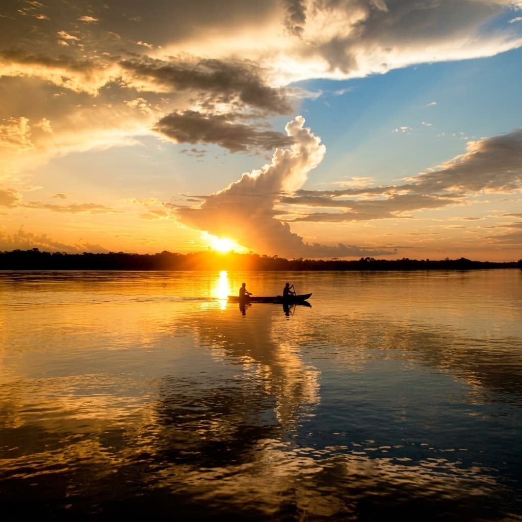 Kongo River Sunset